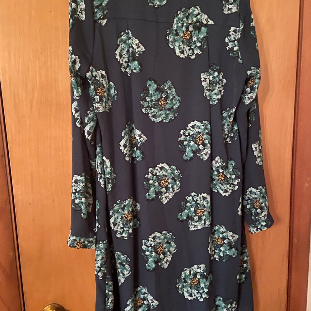 A Pea in the Pod Green Floral Maternity Dress